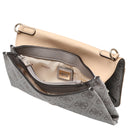 Guess Noelle II Xbody - Clutch 21 cm (dark taupe logo) - Markenkoffer