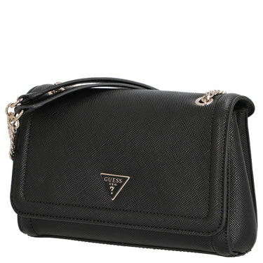 Guess Noelle II Xbody Flap - Umhängetasche 24 cm (black) - Markenkoffer