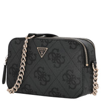 Guess Noelle ll Crossbody - Umhängetasche (coal logo) - Markenkoffer