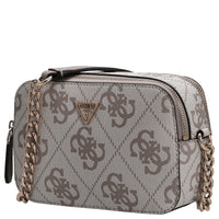 Guess Noelle ll Crossbody - Umhängetasche (dark taupe logo) - Markenkoffer