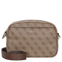 Guess Vikky II - Umhängetasche 20 cm (latte logo/brown) - Markenkoffer