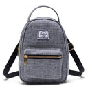 Herschel Nova - Schultertasche 10 cm (raven crosshatch)