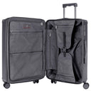 Heys Luxe - 4 - Rollen - Trolley M 66 cm erw. (gunmetal) - Markenkoffer