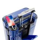 Heys Tekno - 4-Rollen-Kabinentrolley S 15.6" 53 cm USB (blue) - Ansicht 9