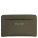 Horizn Studios Card Holder - Visitenkartenetui 9 cm (dark olive) - Markenkoffer
