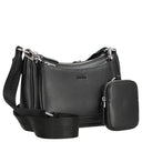 HUGO Women's Bel 2.0 - Umhängetasche 22 cm (black) - Markenkoffer