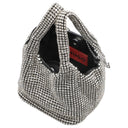 HUGO Women's Liora - Henkeltasche 14 cm (silver) - Markenkoffer