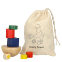 Inspirion Crazy Tower - Geschicklichkeitsspiel (Bunt) - Markenkoffer