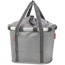 KLICKfix reisenthel Bikebasket 15 - Lenkerkorb 35 cm (heringbone grey)