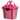 KLICKfix reisenthel Bikebasket 15 - Lenkerkorb 35 cm (pink) - Markenkoffer