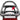 KLICKfix reisenthel Bikebasket GT 21 - Gepäckträgerkorb (Racktime) (margarite) - Markenkoffer