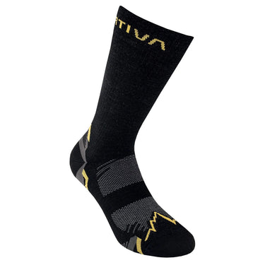 La Sportiva Mountain Hiking - Socken (black/yellow, XL) - Markenkoffer