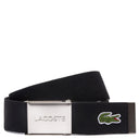 Lacoste L.12.12 Concept - Gürtel 4 cm (black, 110 cm) - Markenkoffer