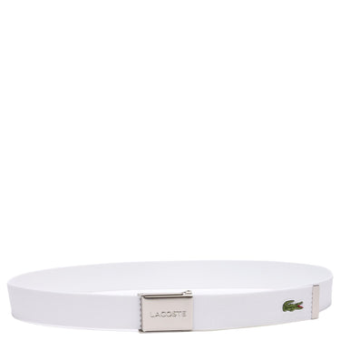 Lacoste L.12.12 Concept - Gürtel 4 cm (white, 110 cm) - Markenkoffer