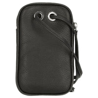 Lacoste Origin Croc - Handytasche mit Kontrast - Krokodil 17 cm (black) - Markenkoffer