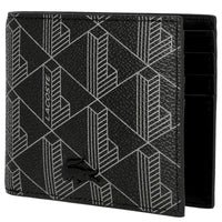 Lacoste Signature - Men's Geldbörse 6cc 11 cm (monogram black gray) - Ansicht 3