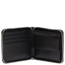Lacoste The Blend - Geldbörse 3cc 11 cm RFID (monogram noir gris) - Ansicht 2