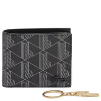 monogram black gray