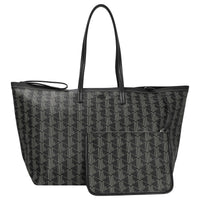 monograma negro beige