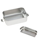 Lässig Lunchbox Stainless Steel Solid 18 cm - Brotzeitbox (Bold Dark Olive) - Markenkoffer