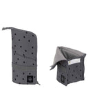 Lässig School Set Boxy Unique - Schulranzen Set 7tlg. (Speckles Anthracite) - Markenkoffer