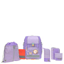Lässig School Set Boxy Unique - Schulranzen Set 7tlg. (Violet/Lavender)