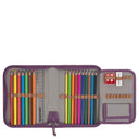 Lässig School Set Flexy Unique - Schulranzen Set 7tlg. (Purple) - Markenkoffer
