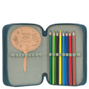 Lässig School Triple Pencil Case - Mäppchen (Unique Dark Green) - Ansicht 5
