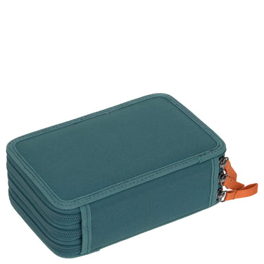 Lässig School Triple Pencil Case - Mäppchen (Unique Dark Green) - Markenkoffer
