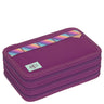 Lässig School Triple Pencil Case - Mäppchen (Unique Lilac)