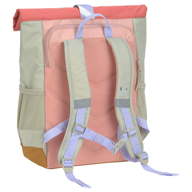 Lässig Sunny Explorer - Rolltop Kinderrucksack Medium 39 cm (rose/pink) - Markenkoffer