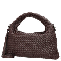 Les Visionnaires Sadie Weave Silky - Bolso de mano (color: berenjena)