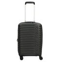Mandarina Duck Flyduck - 4-Rollen-Kabinentrolley 55 cm erw. (black)