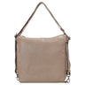 Mandarina Duck Mellow Leather - Schultertasche 36 cm (warm taupe)
