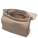 Mandarina Duck Mellow Leather - Umhängetasche 22 cm (warm taupe) - Markenkoffer