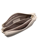 Mandarina Duck Mellow Leather - Umhängetasche 28 cm (almond) - Ansicht 6