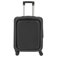 Mandarina Duck Tank Case - 4-Rollen-Trolley mit Vortasche 55 cm (black)
