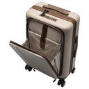 NINETYGO Coffee Jorney - 4 - Rollen - Kabinentrolley S 55 cm (flat white) - Markenkoffer