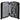 NINETYGO Elbe - 4 - Rollen - Kabinentrolley S 55 cm (schwarz) - Markenkoffer