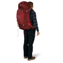 Osprey Aura AG 65 Women WXS/S - Trekkingrucksack 82 cm (berry sorbet red) - Ansicht 10