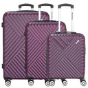 Paradise by CHECK.IN Kingston - 4 - Rollen - Trolley Set 3tlg. (lila) - Markenkoffer
