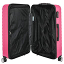 Paradise by CHECK.IN Kingston - 4 - Rollen - Trolley Set 3tlg. (pink) - Markenkoffer