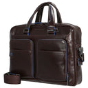 Piquadro Blue Square - Aktentasche 14" 39 cm (mahogany) - Markenkoffer
