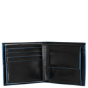 Piquadro Blue Square - Herrengeldbörse 11 cm (black) - Markenkoffer