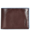 Piquadro Blue Square - Herrengeldbörse 4cc 12.5 cm (mahogany)
