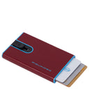 Piquadro Blue Square - Kreditkartenetui 11cc 10 cm RFID (red) - Ansicht 3