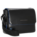 Piquadro Blue Square - Umhängetasche 23 cm (black) - Markenkoffer