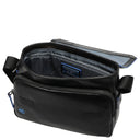 Piquadro Blue Square - Umhängetasche 23 cm (black) - Markenkoffer