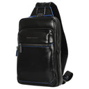 Piquadro Blue Square - Umhängetasche 30.5 cm (black) - Markenkoffer