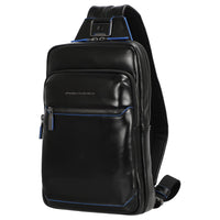Piquadro Blue Square - Umhängetasche 30.5 cm (black) - Ansicht 2